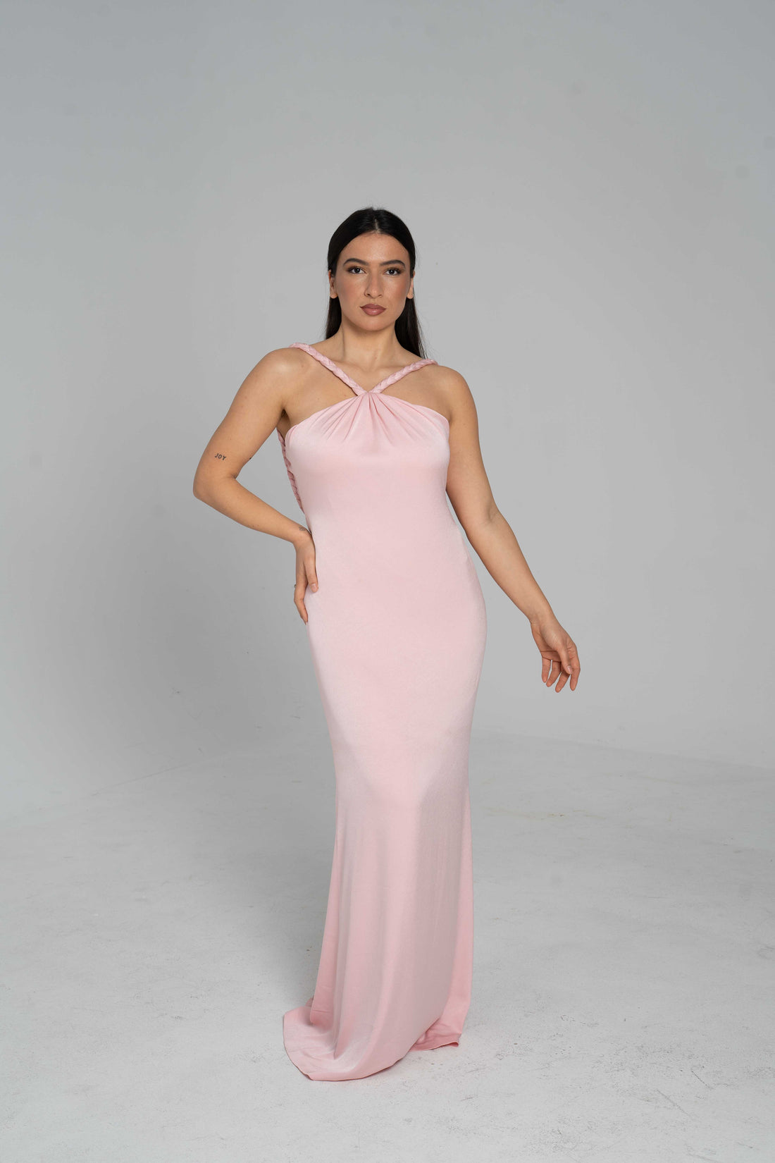 Dusty Slay Pink- pink dress